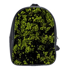 Nature Dark Camo Print School Bag (large)