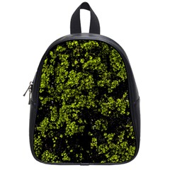 Nature Dark Camo Print School Bag (small) by dflcprintsclothing