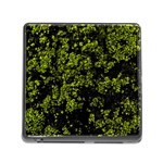 Nature Dark Camo Print Memory Card Reader (Square 5 Slot) Front