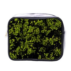 Nature Dark Camo Print Mini Toiletries Bag (one Side) by dflcprintsclothing