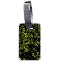 Nature Dark Camo Print Luggage Tag (two Sides) by dflcprintsclothing