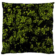 Nature Dark Camo Print Standard Flano Cushion Case (one Side) by dflcprintsclothing