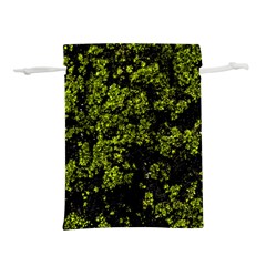 Nature Dark Camo Print Lightweight Drawstring Pouch (l) by dflcprintsclothing