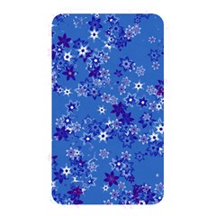 Cornflower Blue Floral Print Memory Card Reader (rectangular) by SpinnyChairDesigns