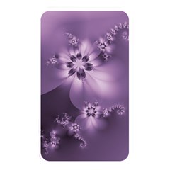 Royal Purple Floral Print Memory Card Reader (rectangular) by SpinnyChairDesigns