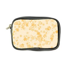 Yellow Flowers Floral Print Coin Purse by SpinnyChairDesigns