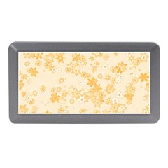 Yellow Flowers Floral Print Memory Card Reader (mini) by SpinnyChairDesigns