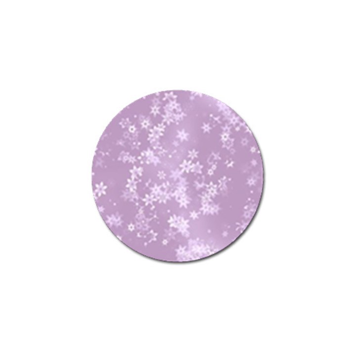 Lavender and White Flowers Golf Ball Marker (4 pack)