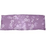 Lavender and White Flowers Body Pillow Case (Dakimakura) Body Pillow Case