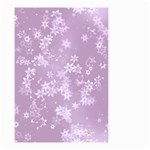 Lavender and White Flowers Small Garden Flag (Two Sides) Front