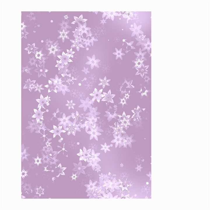 Lavender and White Flowers Small Garden Flag (Two Sides)