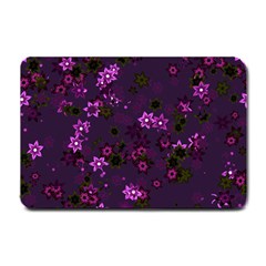 Purple Flowers Small Doormat 