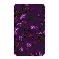 Purple Flowers Memory Card Reader (Rectangular)