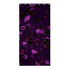 Purple Flowers Shower Curtain 36  x 72  (Stall) 