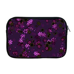 Purple Flowers Apple MacBook Pro 17  Zipper Case