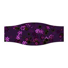 Purple Flowers Stretchable Headband