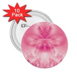 Pink Floral Pattern 2.25  Buttons (10 pack)  Front