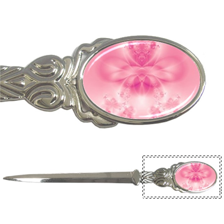 Pink Floral Pattern Letter Opener