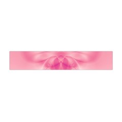 Pink Floral Pattern Flano Scarf (mini) by SpinnyChairDesigns