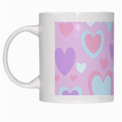 Unicorn Hearts White Mugs by MooMoosMumma