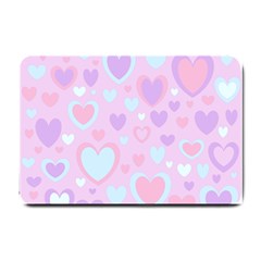 Unicorn Hearts Small Doormat  by MooMoosMumma