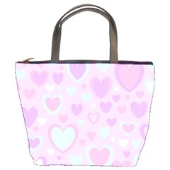 Unicorn Hearts Bucket Bag by MooMoosMumma