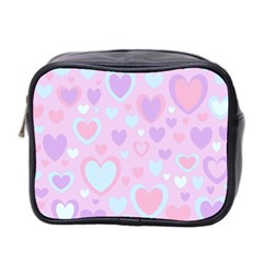 Unicorn Hearts Mini Toiletries Bag (two Sides) by MooMoosMumma