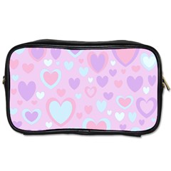 Unicorn Hearts Toiletries Bag (one Side) by MooMoosMumma