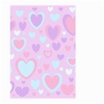 Unicorn Hearts Large Garden Flag (Two Sides) Front