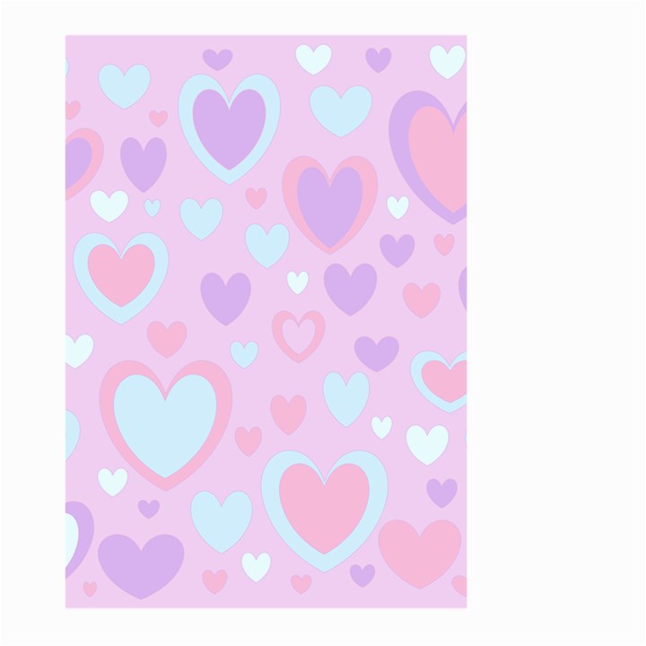 Unicorn Hearts Large Garden Flag (Two Sides)