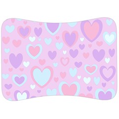 Unicorn Hearts Velour Seat Head Rest Cushion by MooMoosMumma