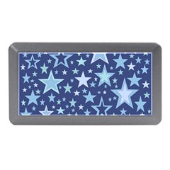 Stars Blue Memory Card Reader (mini) by MooMoosMumma