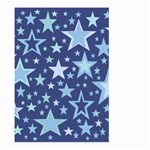 Stars Blue Large Garden Flag (Two Sides) Front