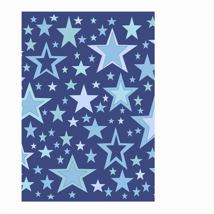 Stars Blue Large Garden Flag (Two Sides)