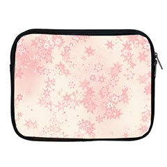 Baby Pink Floral Print Apple Ipad 2/3/4 Zipper Cases by SpinnyChairDesigns