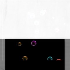 Bubble In Blavk Background Rectangular Jigsaw Puzzl by Sabelacarlos