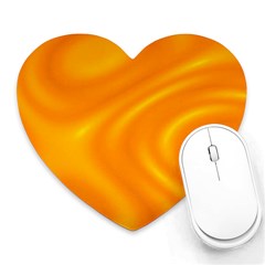 Honey Wave  Heart Mousepads by Sabelacarlos