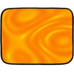 Honey Wave  Double Sided Fleece Blanket (mini)  by Sabelacarlos