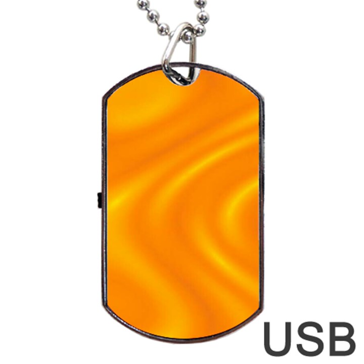 Honey wave  Dog Tag USB Flash (One Side)