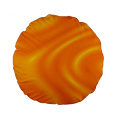 Honey Wave  Standard 15  Premium Round Cushions