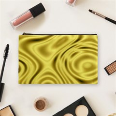 Golden Wave  Cosmetic Bag (medium)