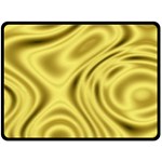 Golden wave  Fleece Blanket (Large)  80 x60  Blanket Front