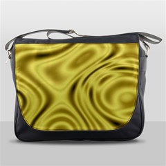 Golden Wave  Messenger Bag by Sabelacarlos