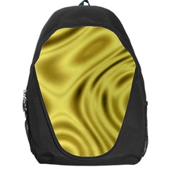 Golden Wave  Backpack Bag by Sabelacarlos