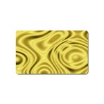 Golden wave  Magnet (Name Card) Front