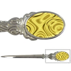 Golden Wave  Letter Opener