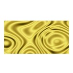 Golden wave  Satin Wrap Front