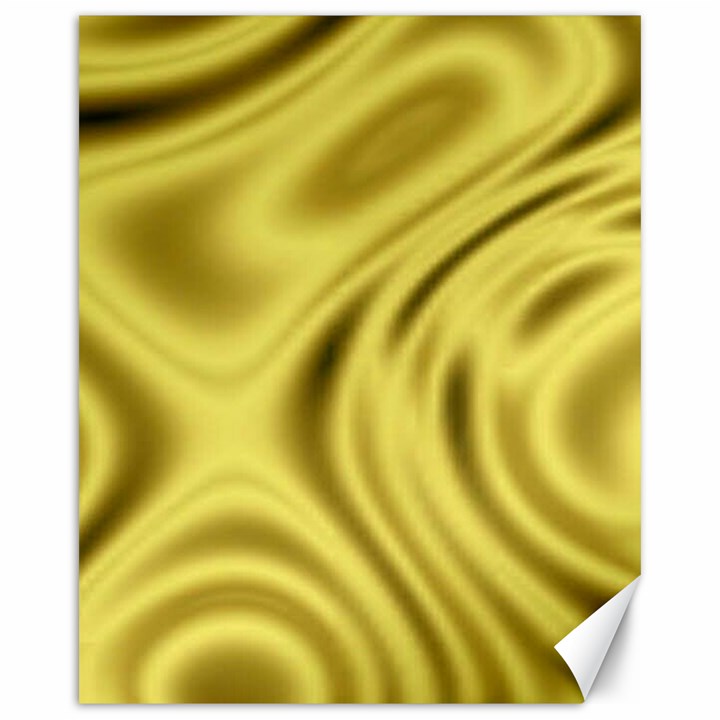 Golden wave  Canvas 16  x 20 