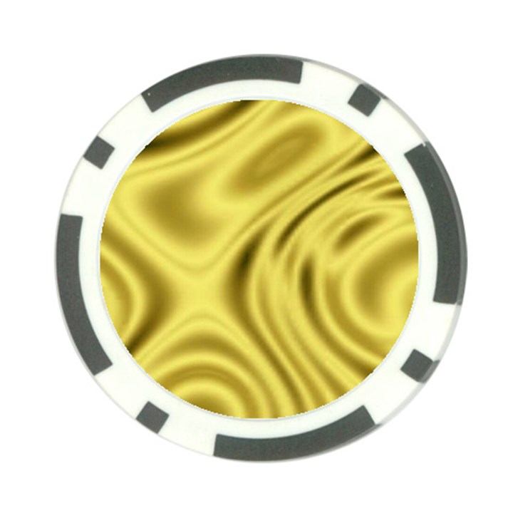 Golden wave  Poker Chip Card Guard