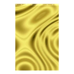 Golden Wave  Shower Curtain 48  X 72  (small) 